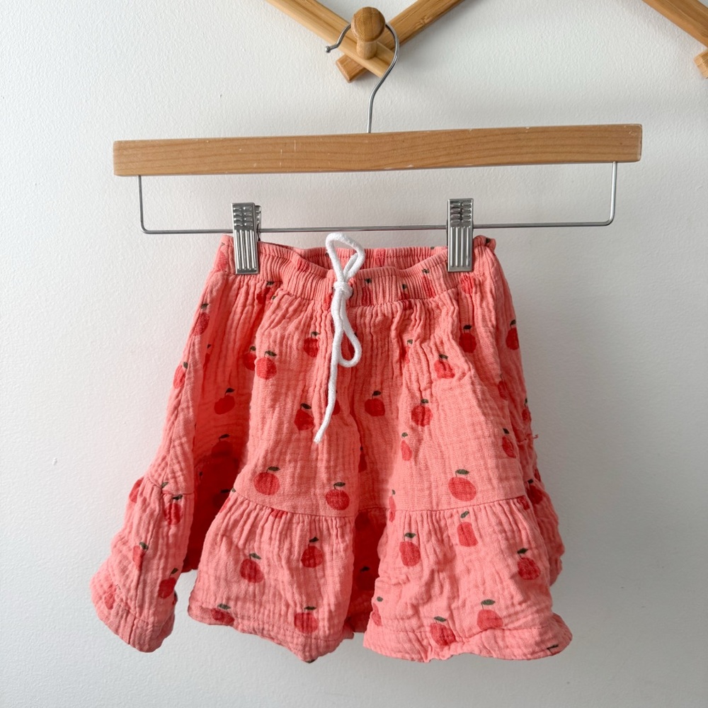 TINYCOTTONS orange skirt 4y